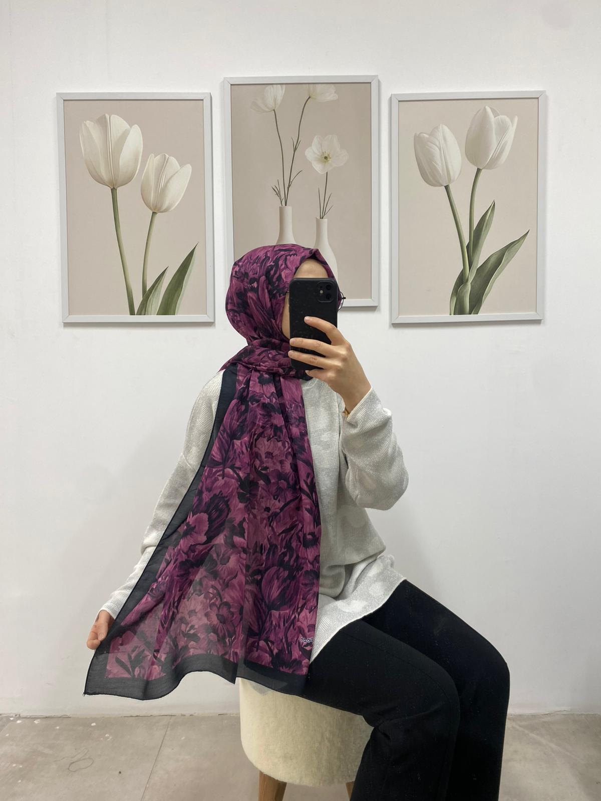 PAMUKSU SOFT ŞAL D-8-12