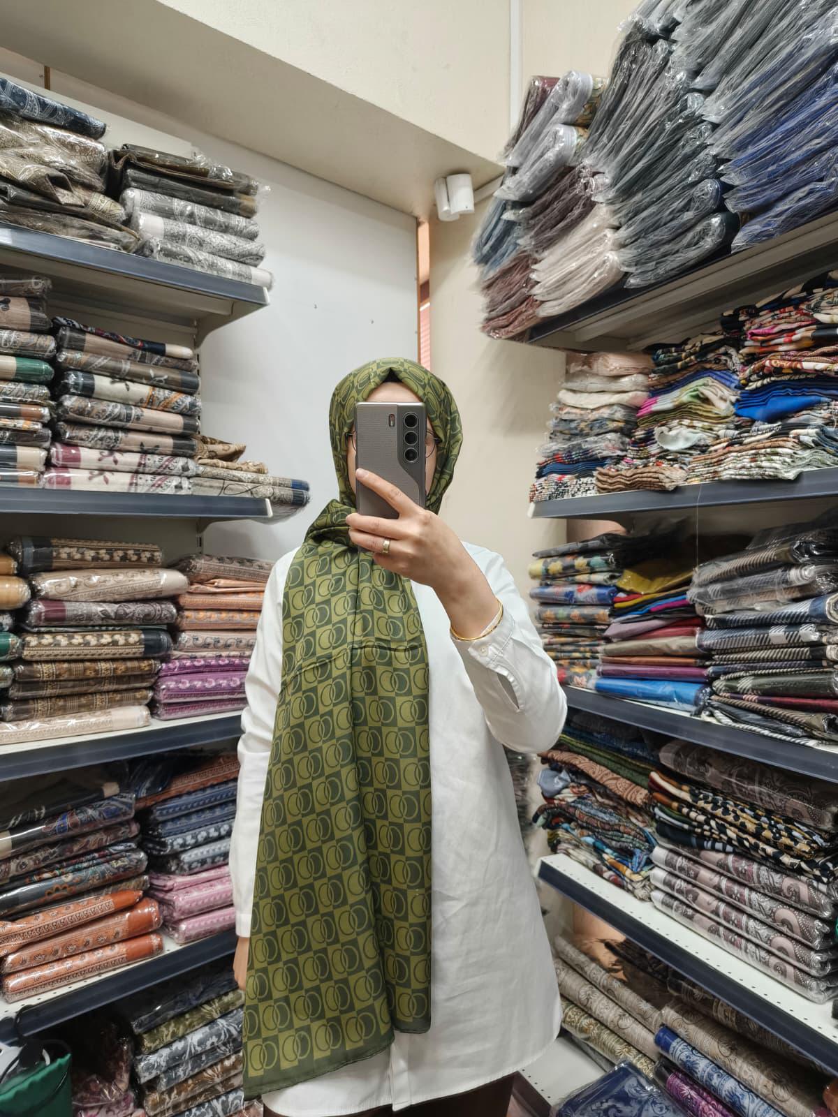 PAMUKSU SOFT ŞAL HALKA DESEN - 3